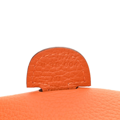 Hermes Taurillon Clemence Evelyne III PM Orange 7 of 13