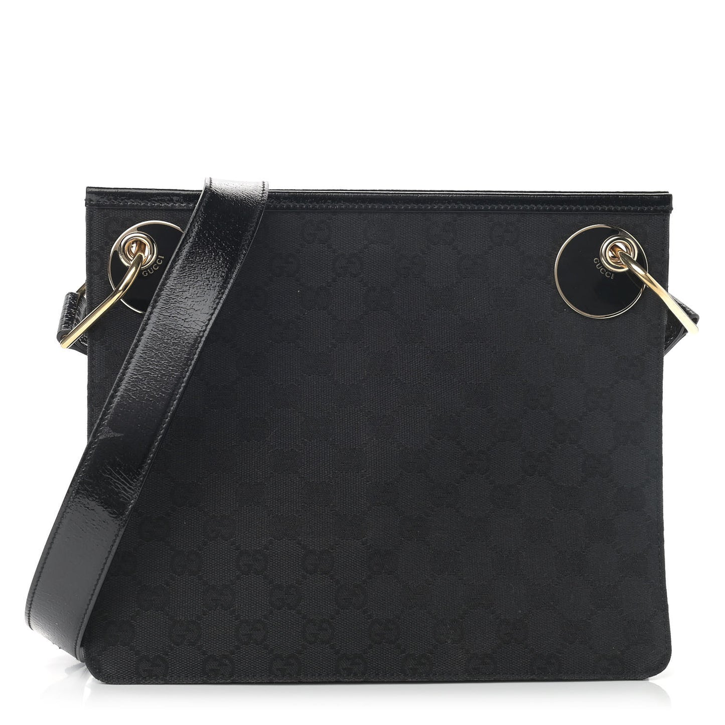 Monogram Eclipse Messenger Bag Black