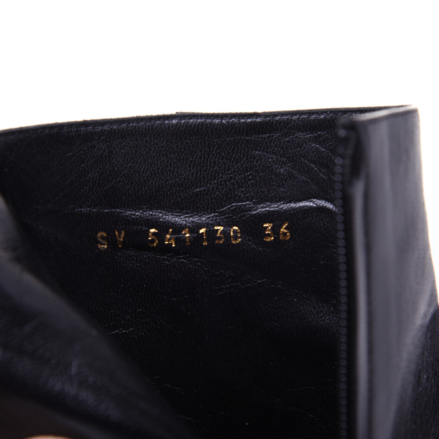 Saint Laurent Nappa Loulou Ankle Zip Boot 36 Black 10 of 13
