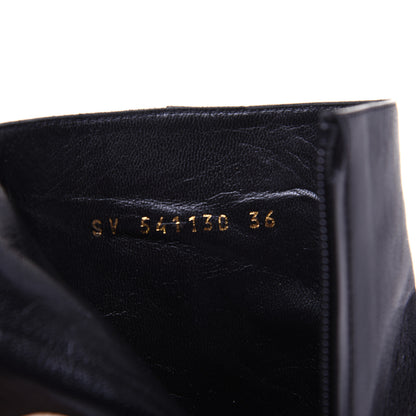 Saint Laurent Nappa Loulou Ankle Zip Boot 36 Black 10 of 13