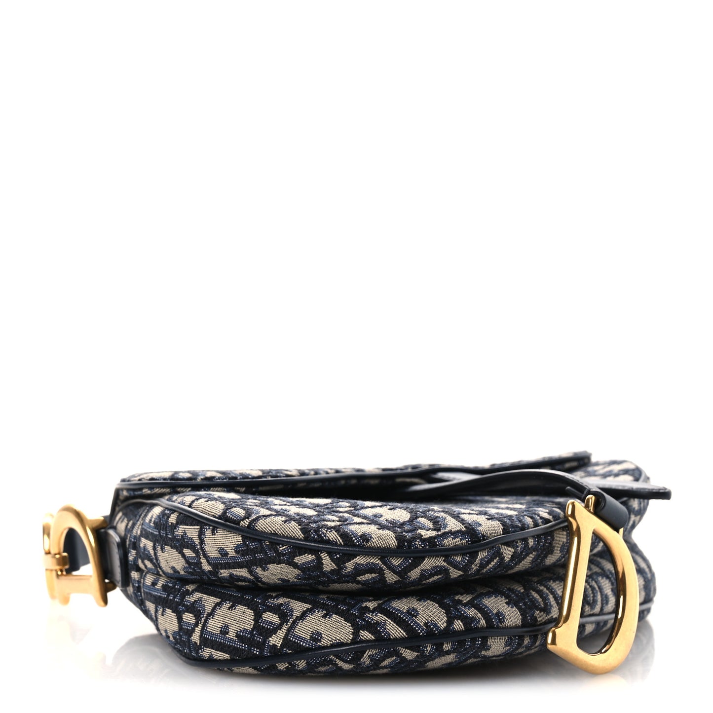 Oblique Saddle Bag Blue