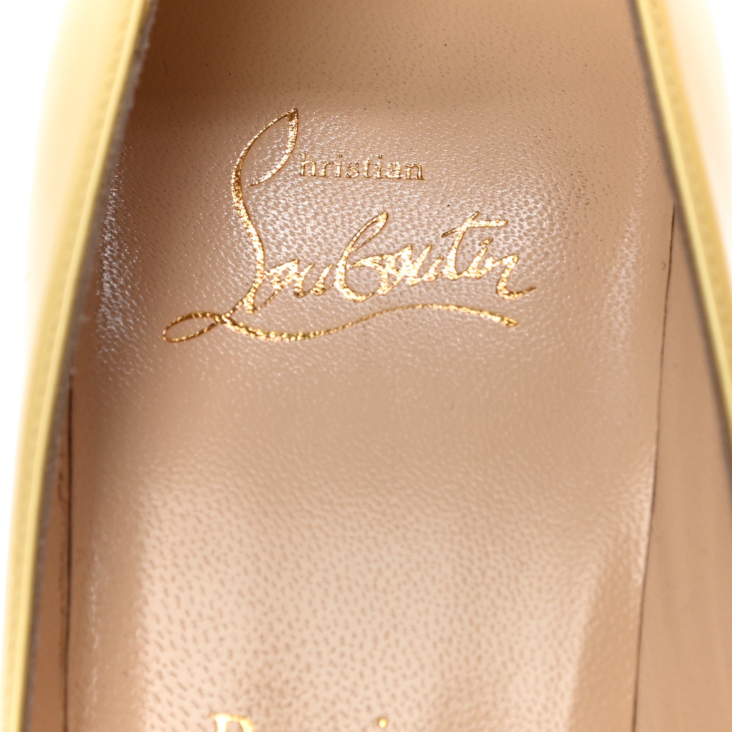 Christian Louboutin Patent So Kate 120 Pumps 37.5 Yellow 10 of 11