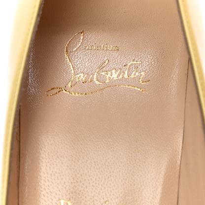 Christian Louboutin Patent So Kate 120 Pumps 37.5 Yellow 10 of 11