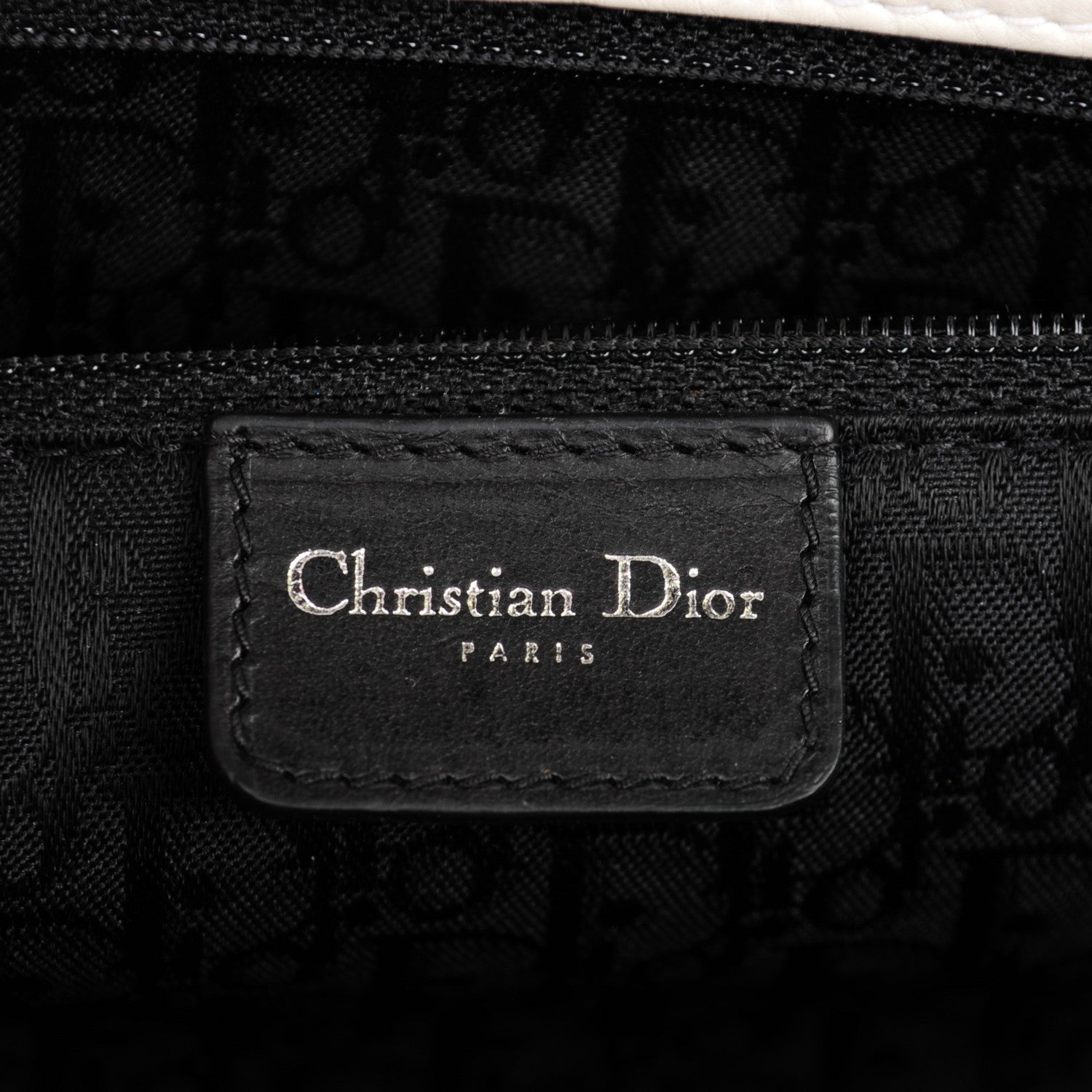 Christian Dior Calfskin Cannage Stitched East West Lady Dior White 6 of 11