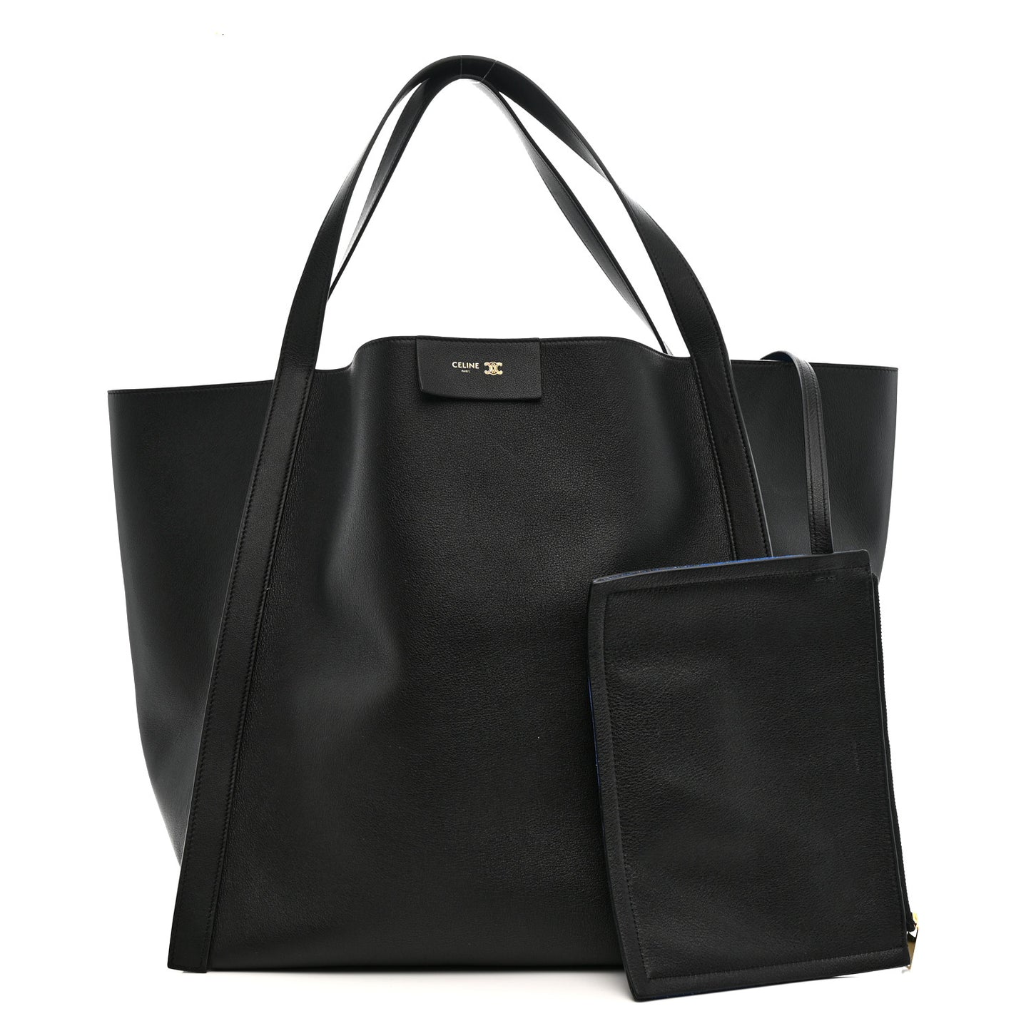 Supple Calfskin Medium Cube Black