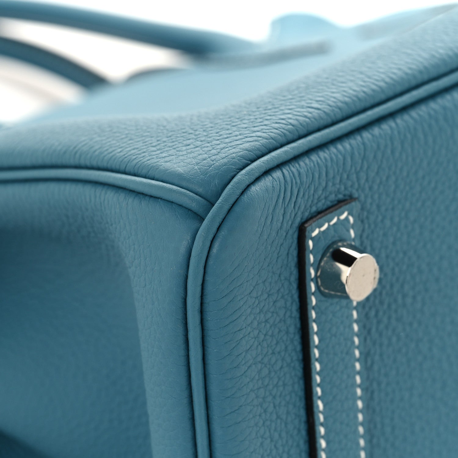 Hermes Togo Birkin 30 New Bleu Jean 10 of 11