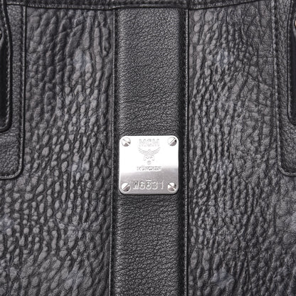 MCM Visetos Medium Liz Reversible Shopper Tote Black 11 of 21