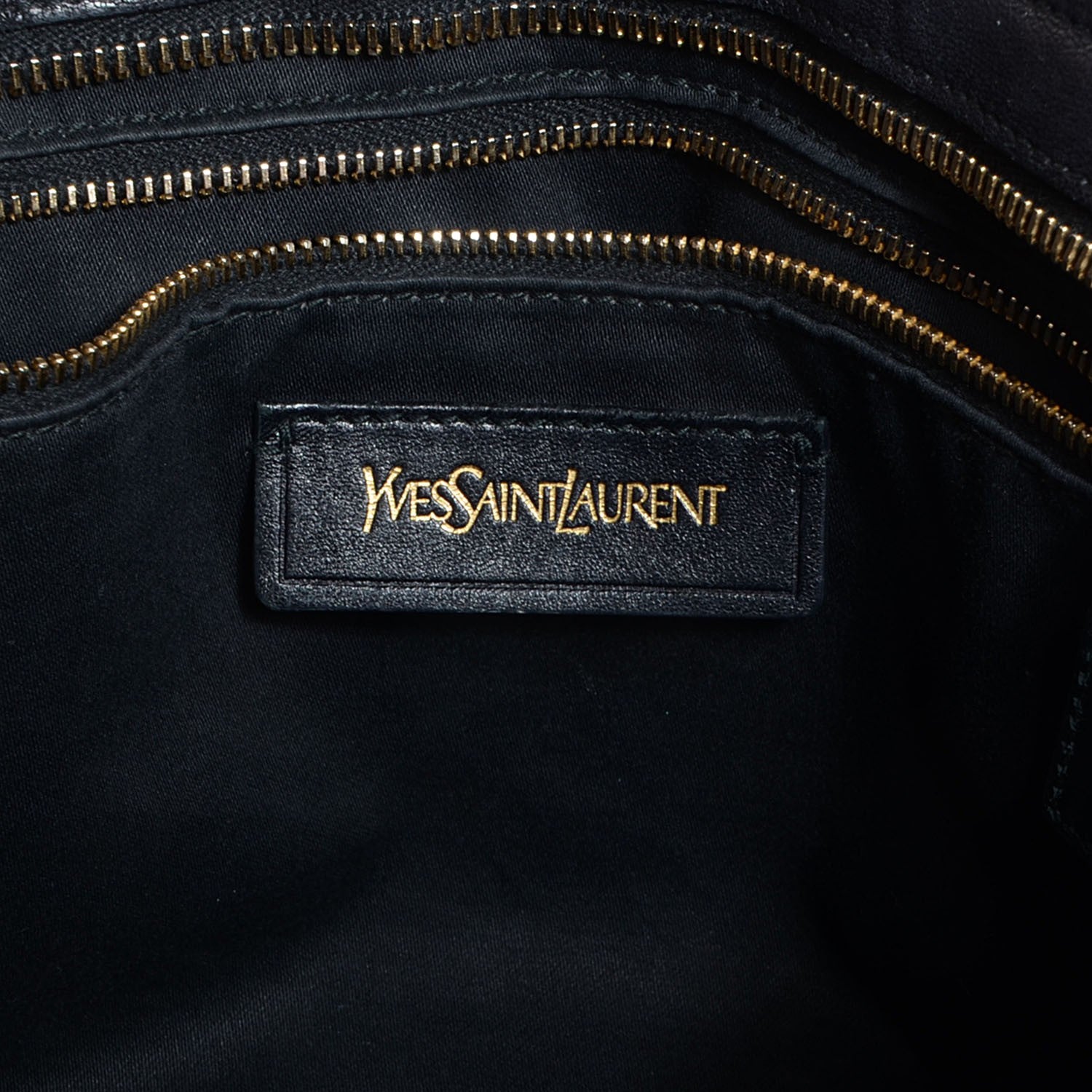Saint Laurent Sheepskin Small Cabas ChYc Black 6 of 8