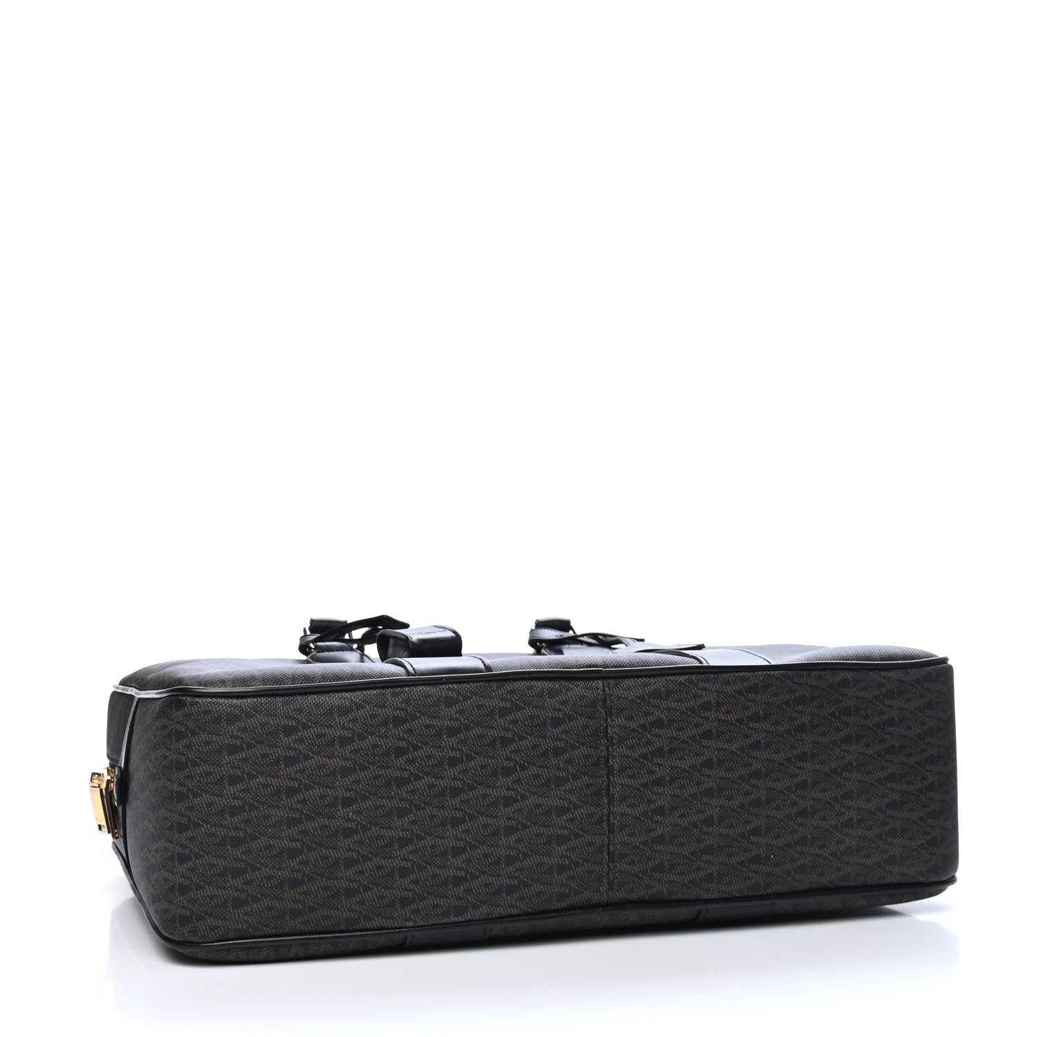 Saint Laurent Toile Classic Monogram Rodeo Briefcase Black 3 of 4
