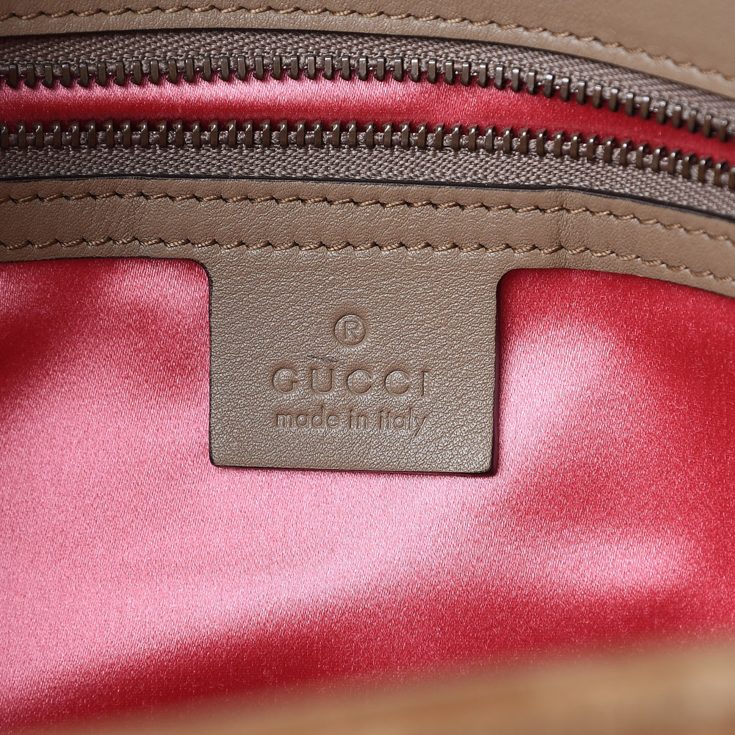 Gucci Velvet Matelasse Medium GG Marmont Shoulder Bag Taupe 5 of 11