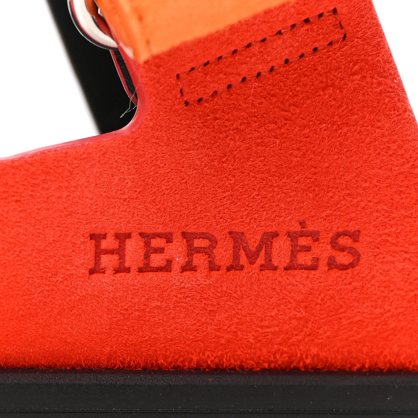 Suede Goatskin Womens Chypre Sandals 37 Rouge Ecarlate