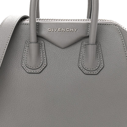 Givenchy Sugar Goatskin Mini Antigona Pearl Grey 8 of 12