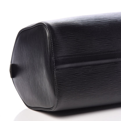 Louis Vuitton Epi Speedy 25 Black 6 of 10