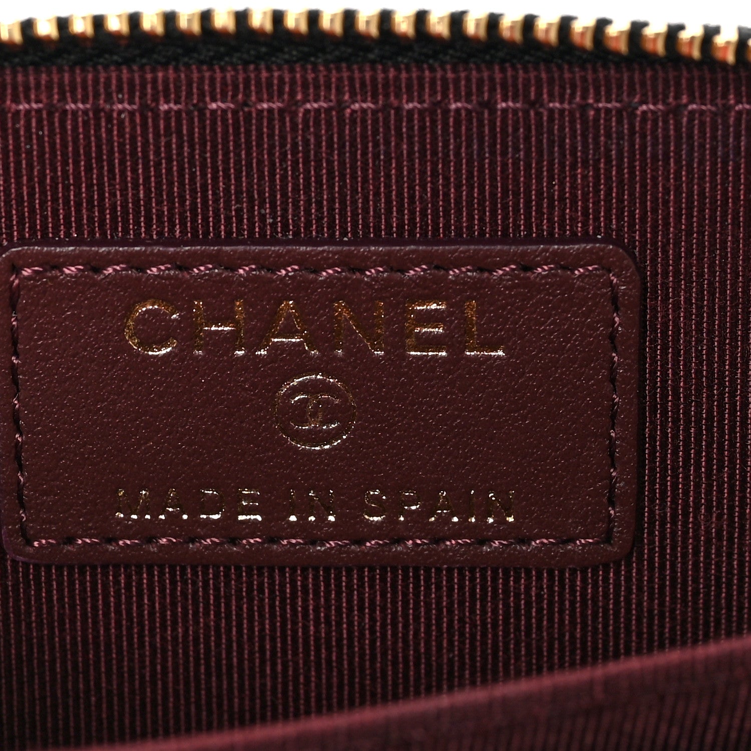 Chanel Caviar Quilted Zip Coin Purse Black 6 of 7