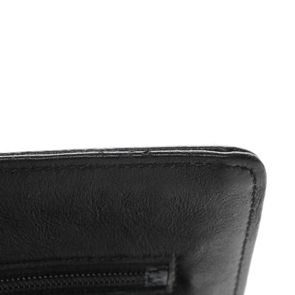 Chanel Calfskin Quilted Chain Around Boy Wallet On Chain WOC Black 9 of 10