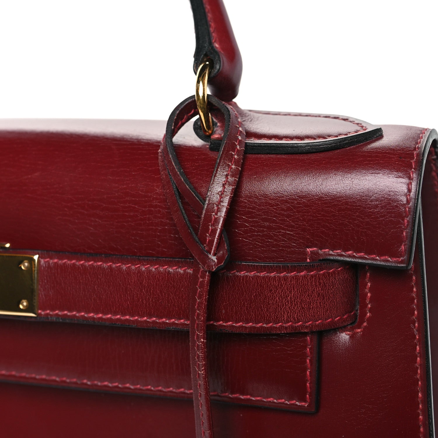 Hermes Box Kelly Sellier 28 Rouge H 14 of 15