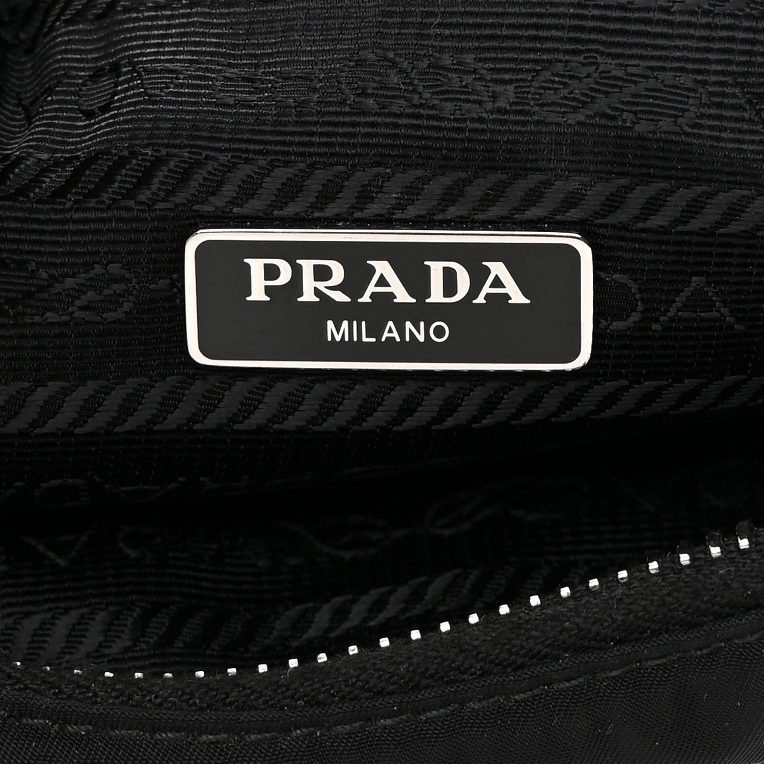 Prada Nylon Re-Edition 2005 Shoulder Bag Black 6 of 13