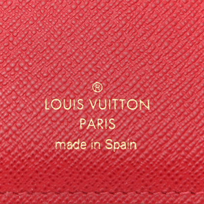Louis Vuitton Damier Ebene Insolite Wallet Rouge 6 of 9