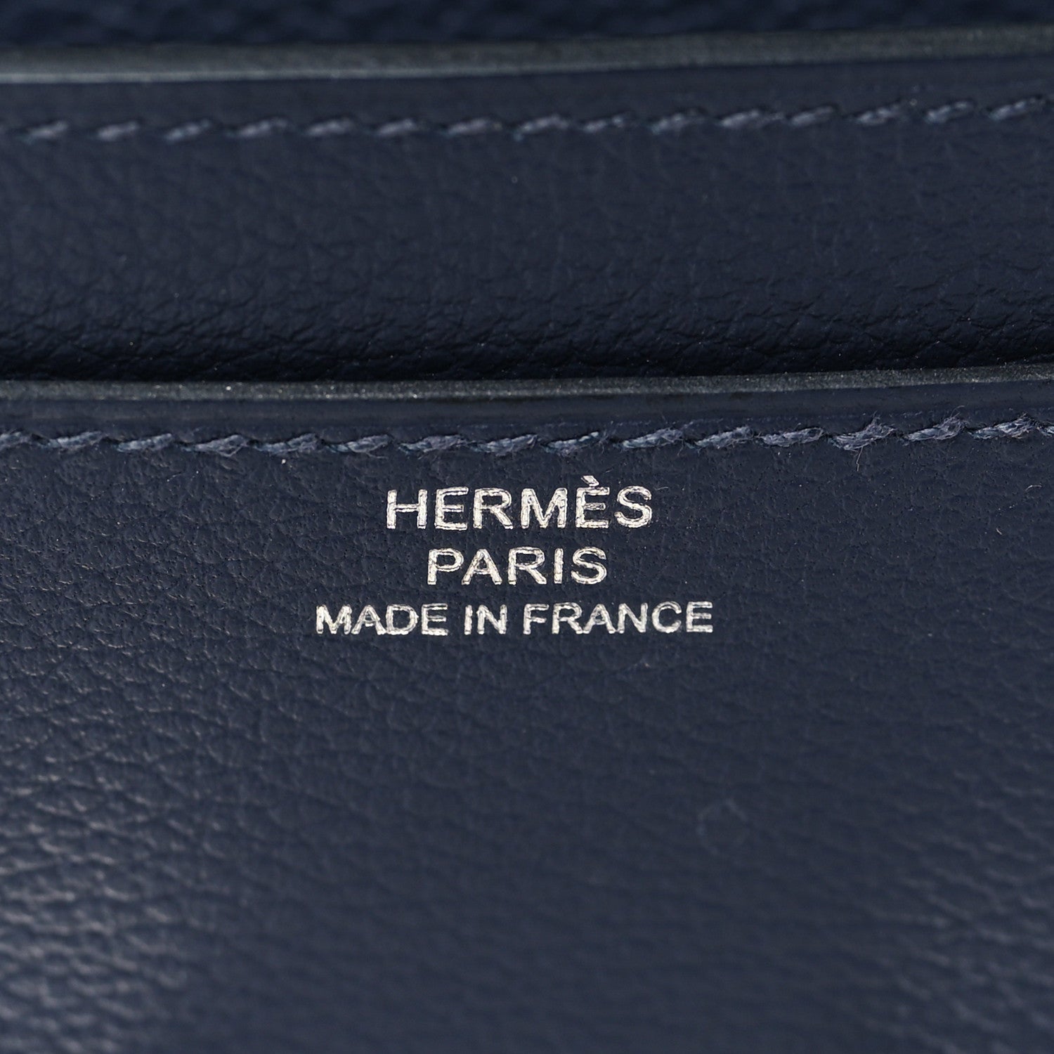 Hermes Evercolor Constance Wallet To Go Bleu De Prusse 6 of 8
