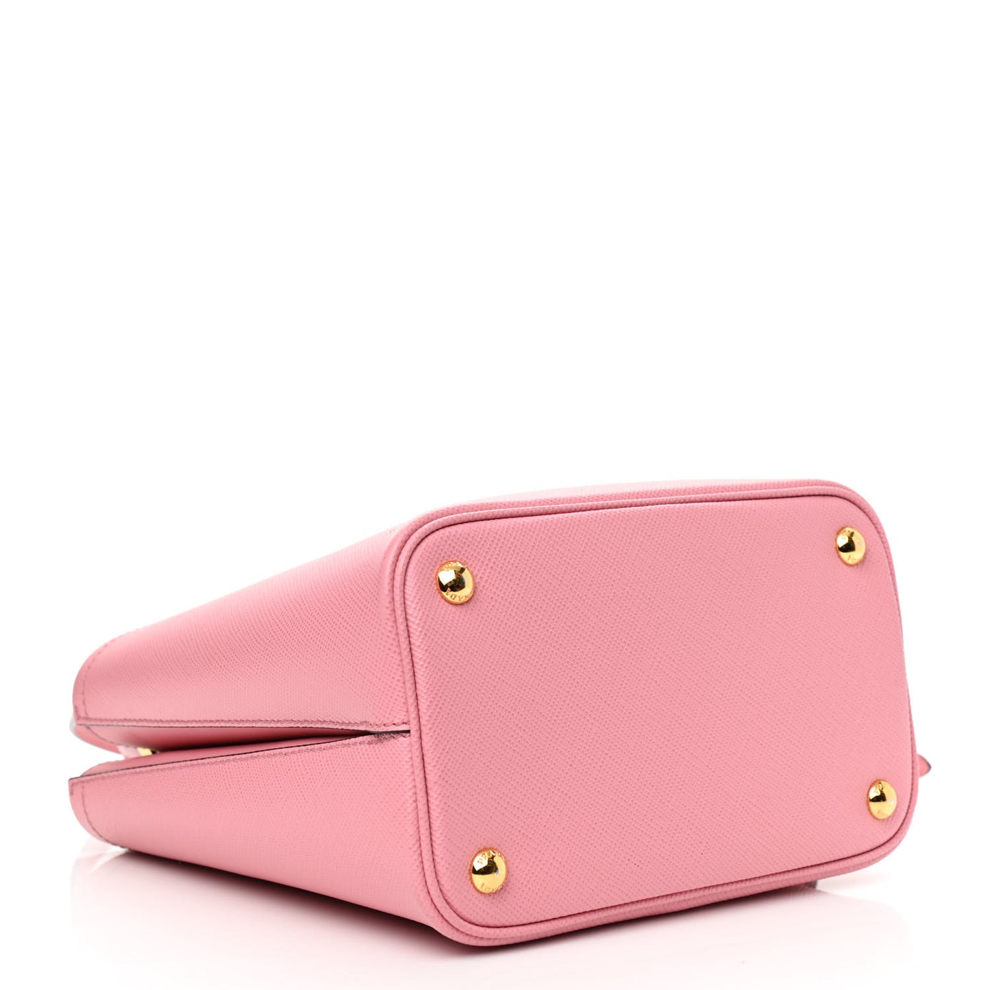 Saffiano Cuir Medium Panier Bucket Bag Petalo Black