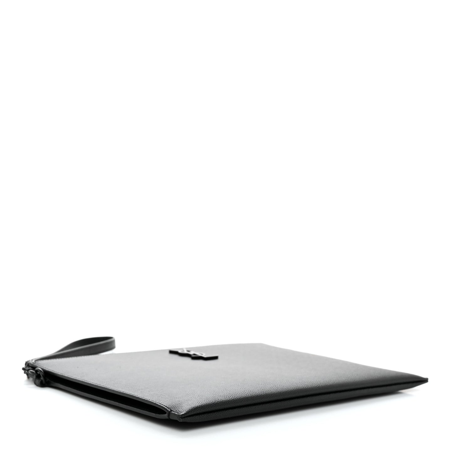 Grain De Poudre Monogram Monochrome Cassandre Tablet Pouch Black