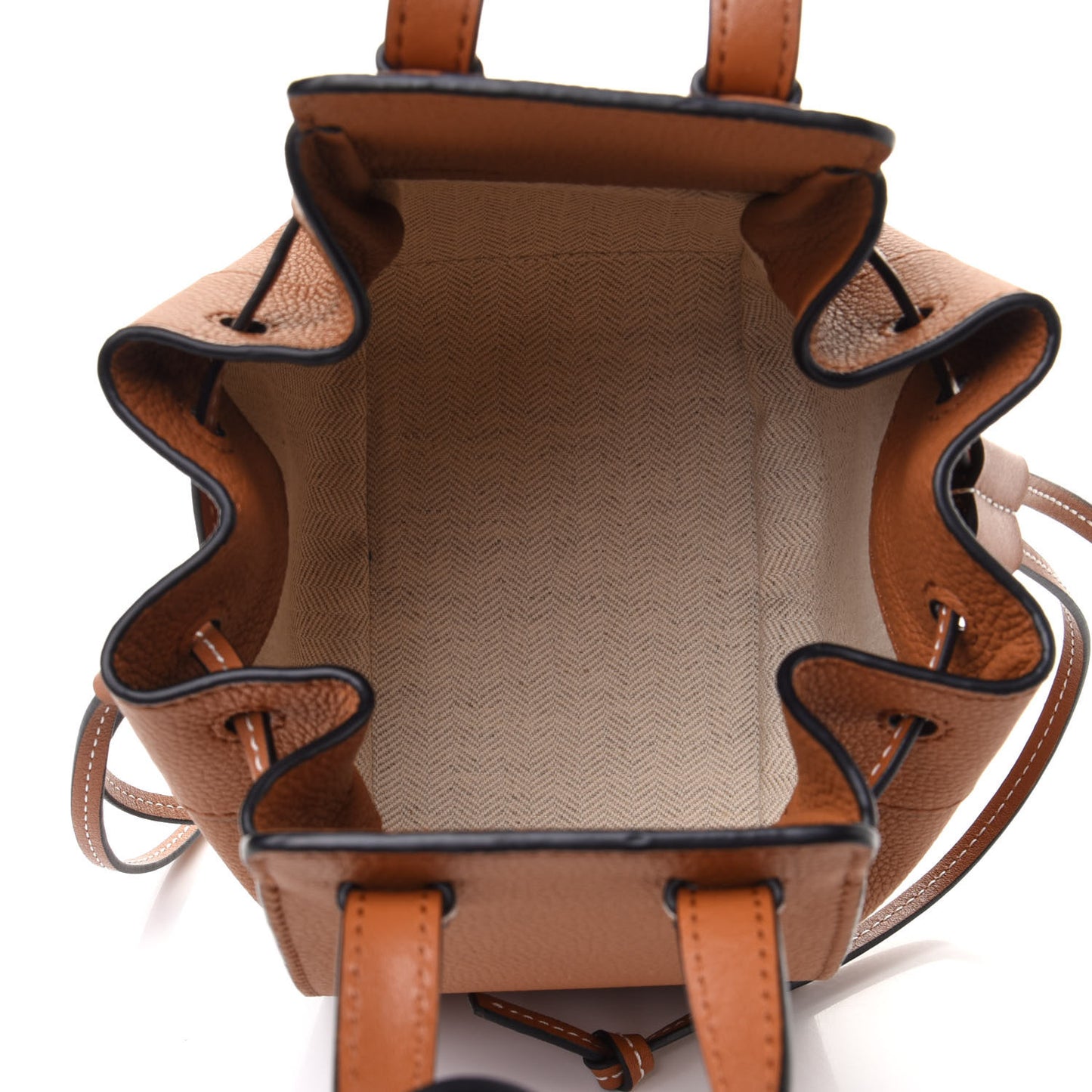 Calfskin Mini Hammock Shoulder Bag Light Caramel