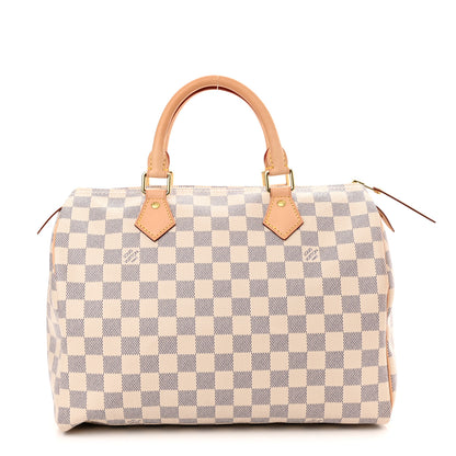 Louis Vuitton Damier Azur Speedy 30 1 of 9
