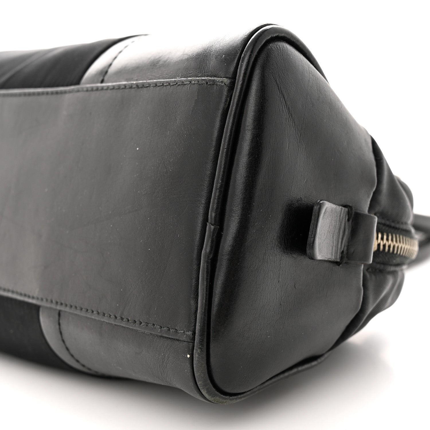 Prada Nylon Cinghiale Bowler Black 9 of 13