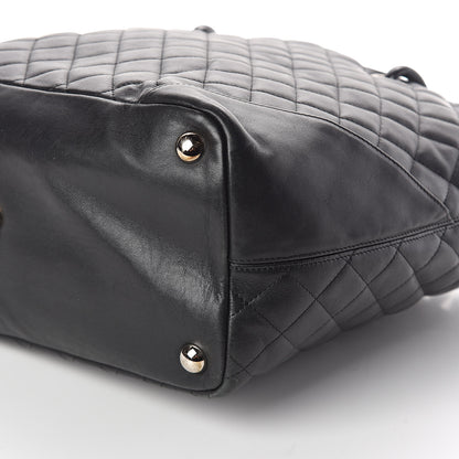 Chanel Calfskin Quilted Large Cambon Tote Black 10 of 10