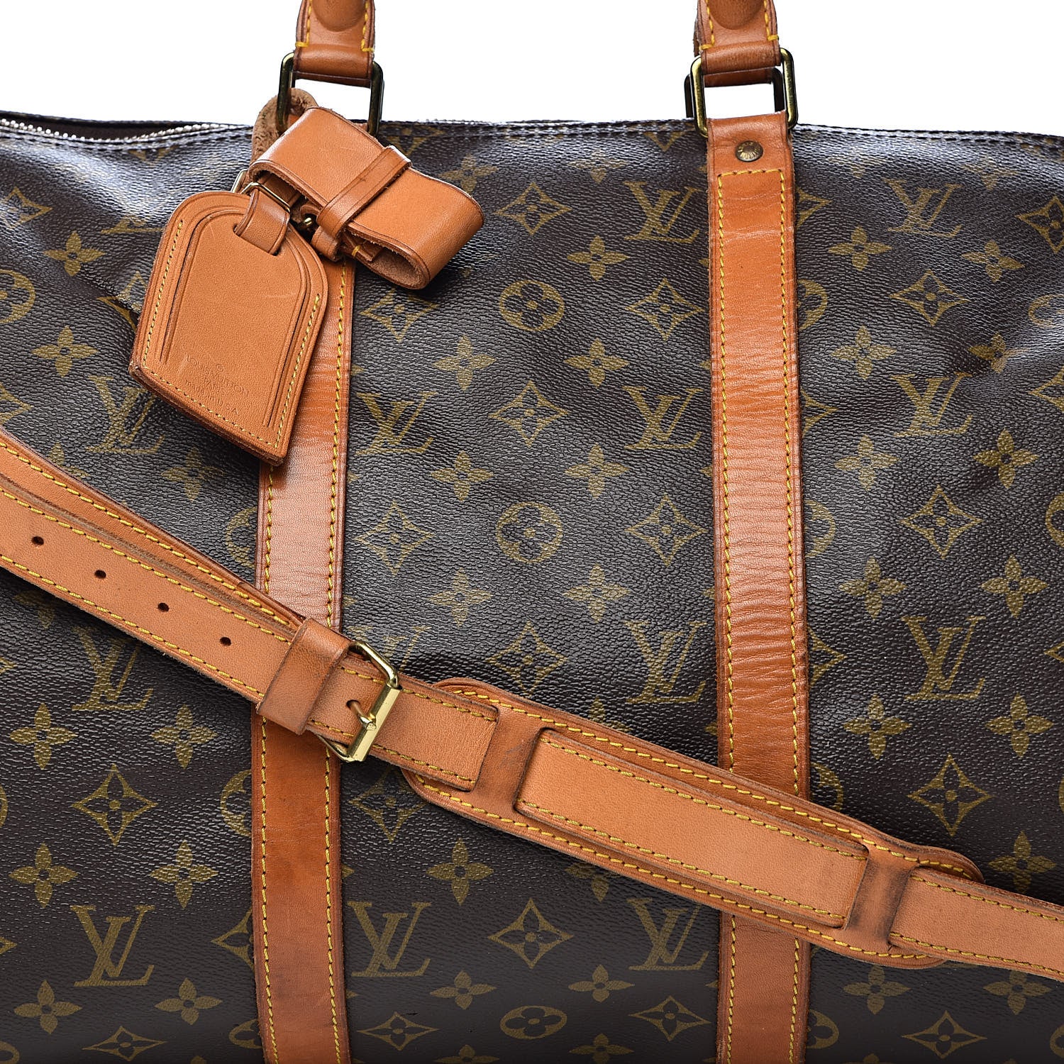 Louis Vuitton Monogram Keepall Bandouliere 50 24 of 24