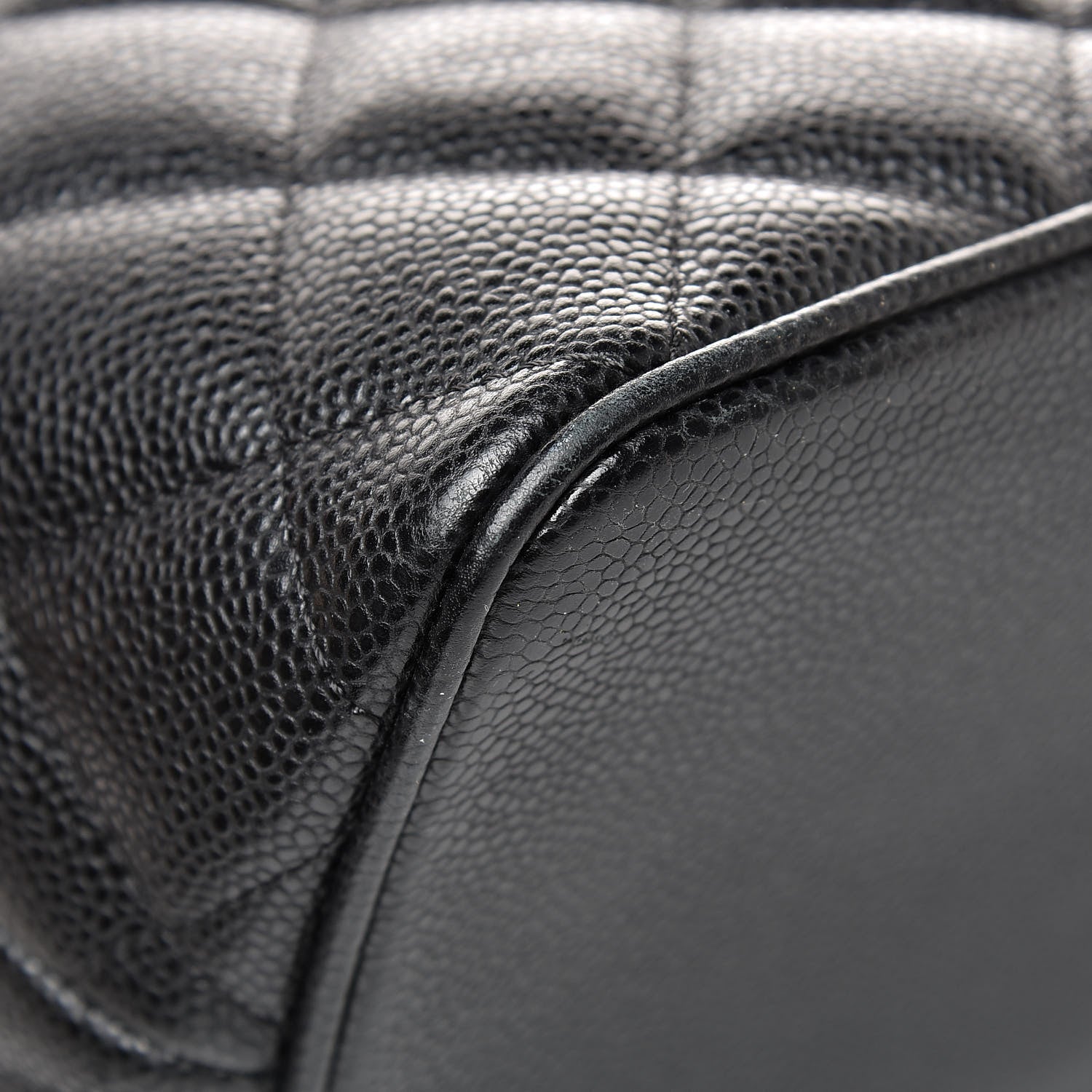 Chanel Caviar Quilted Medallion Tote Black 9 of 15