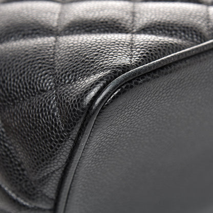 Chanel Caviar Quilted Medallion Tote Black 9 of 15