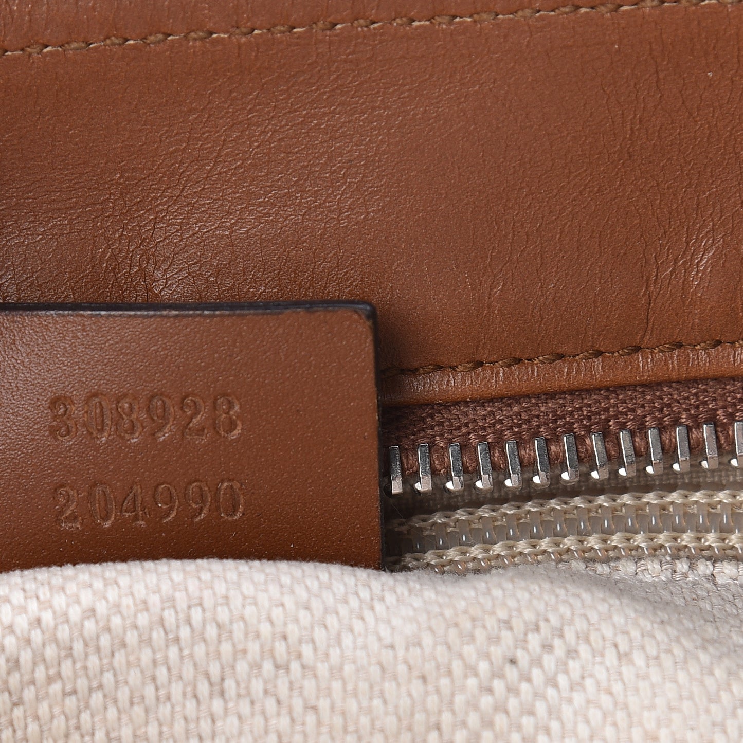 Monogram Large Original Tote Tan