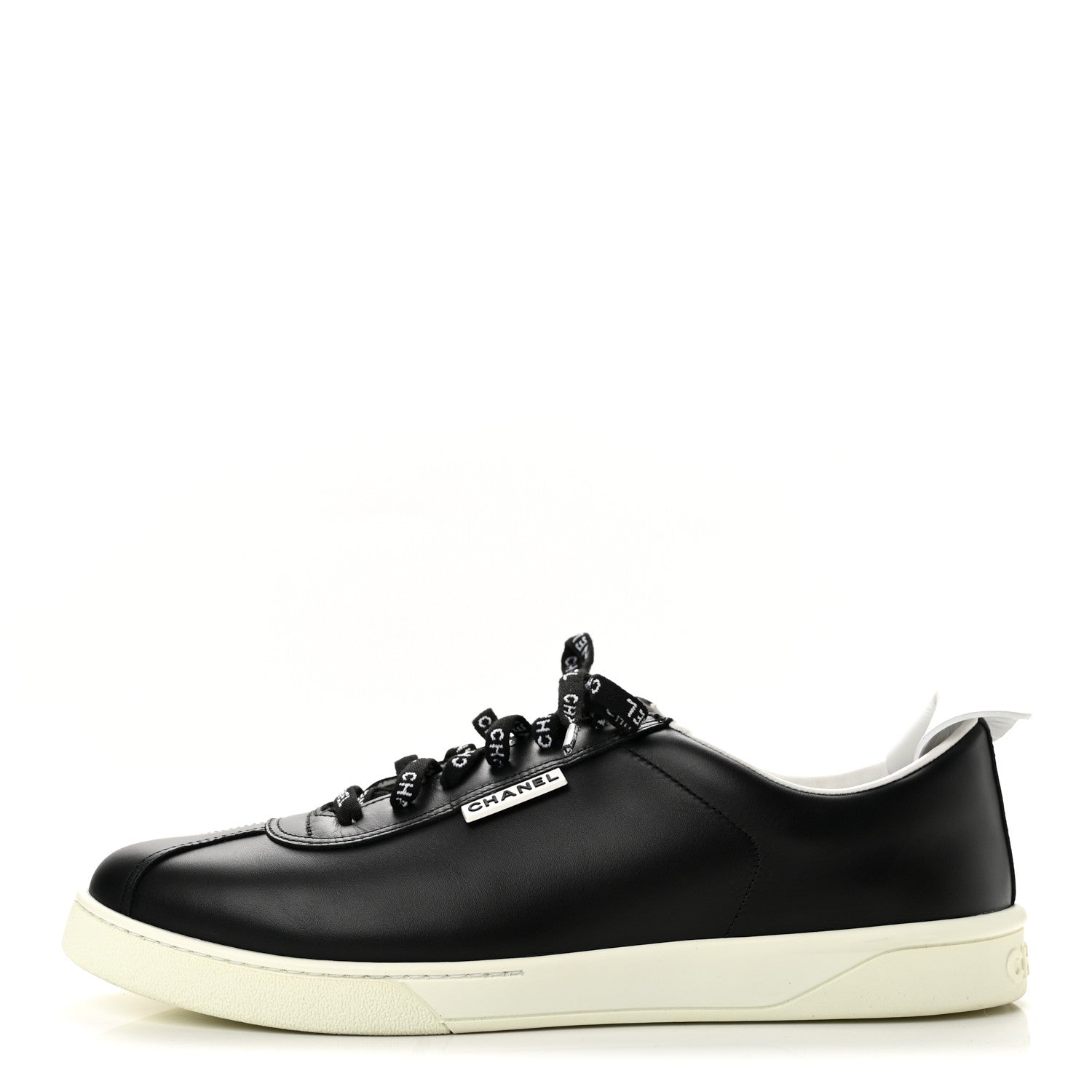 Chanel Calfskin CC Mens Sneakers 45 Black 1982203 – FASHIONPHILE