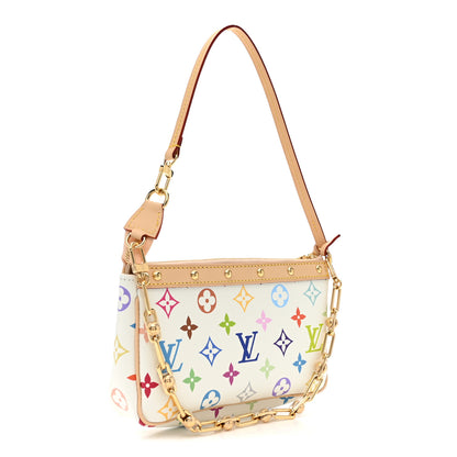 Louis Vuitton LV X TM Monogram Multicolor Pochette Accessories White 3 of 10
