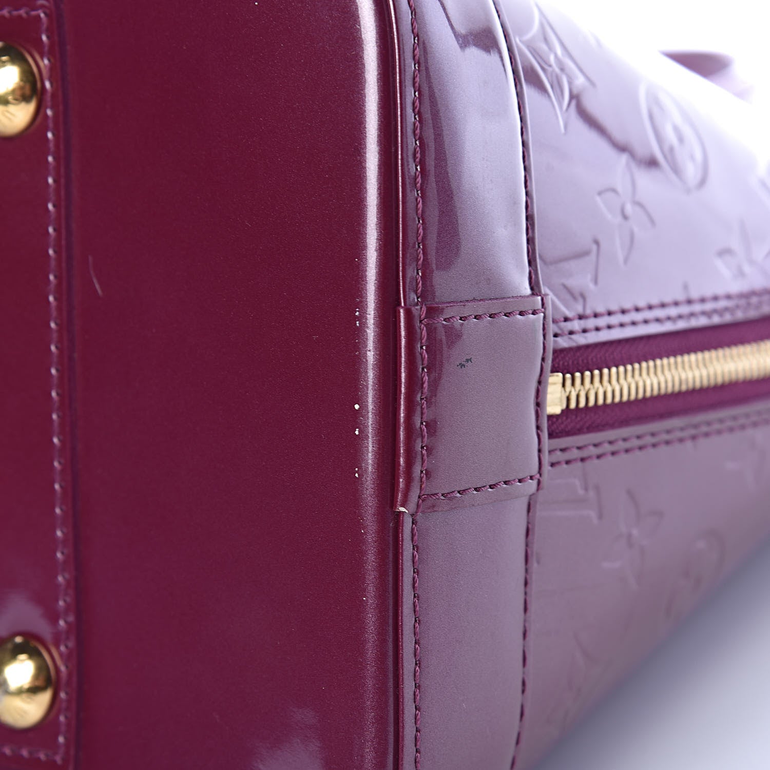 Louis Vuitton Vernis Alma GM Violet 12 of 12