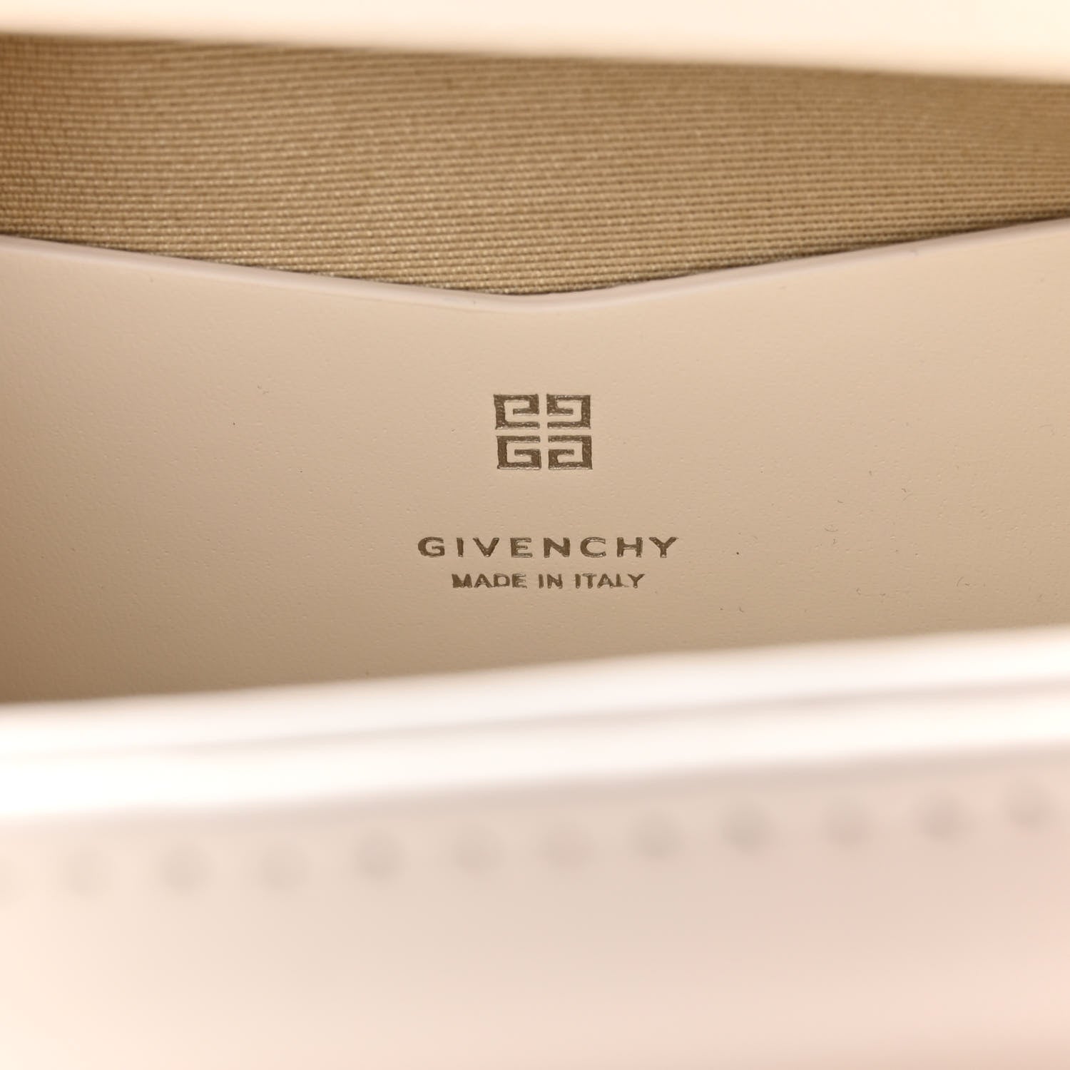 Givenchy Box Calfskin Mini Antigona Stretch Ivory 6 of 9