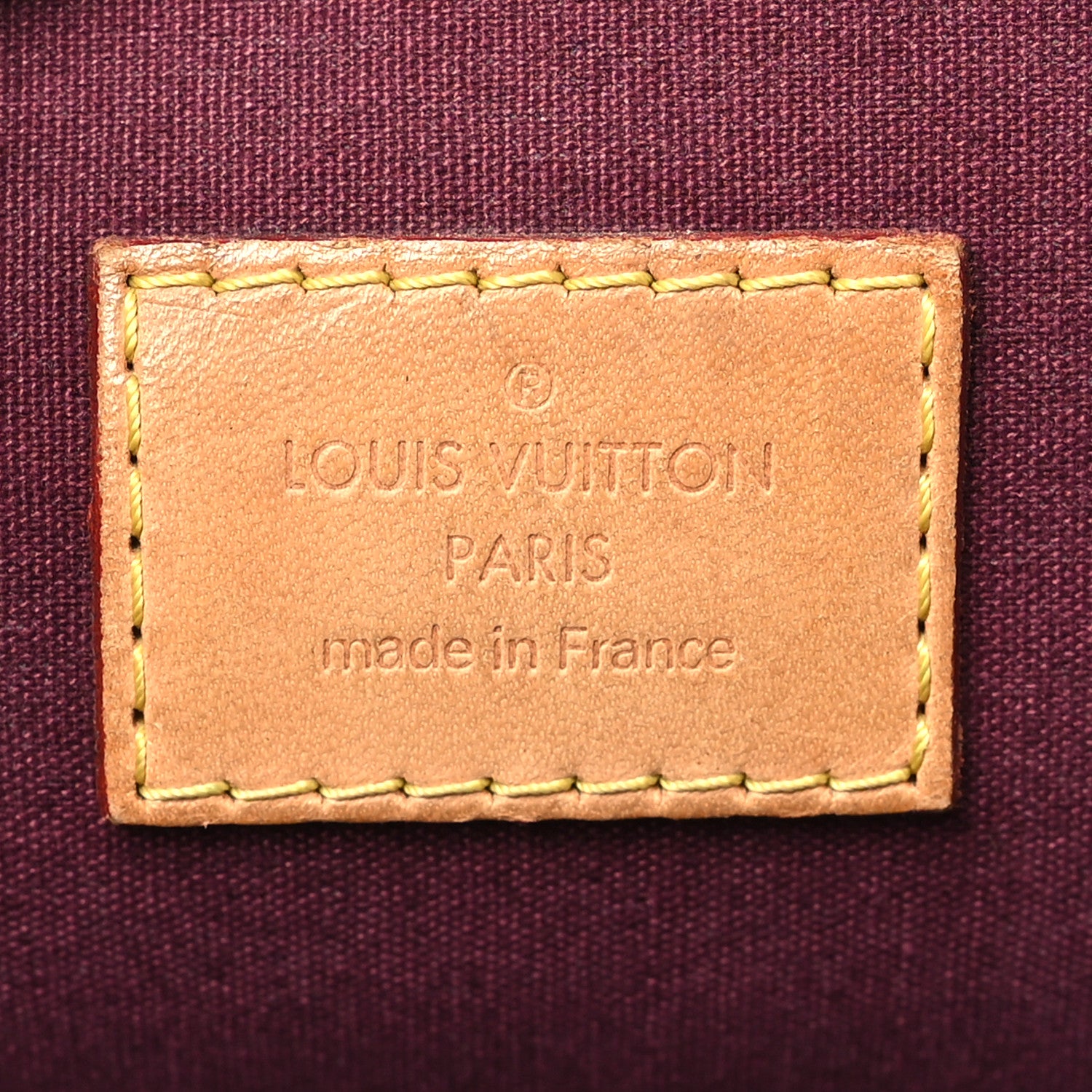 Louis Vuitton Vernis Alma PM Rouge Fauviste 6 of 8