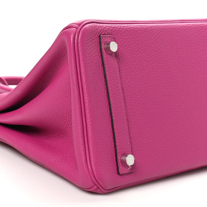 Hermes Togo Birkin 30 Rose Pourpre 9 of 10
