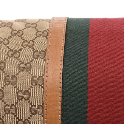 Gucci Monogram Vintage Web Medium Boston Tobacco 13 of 18
