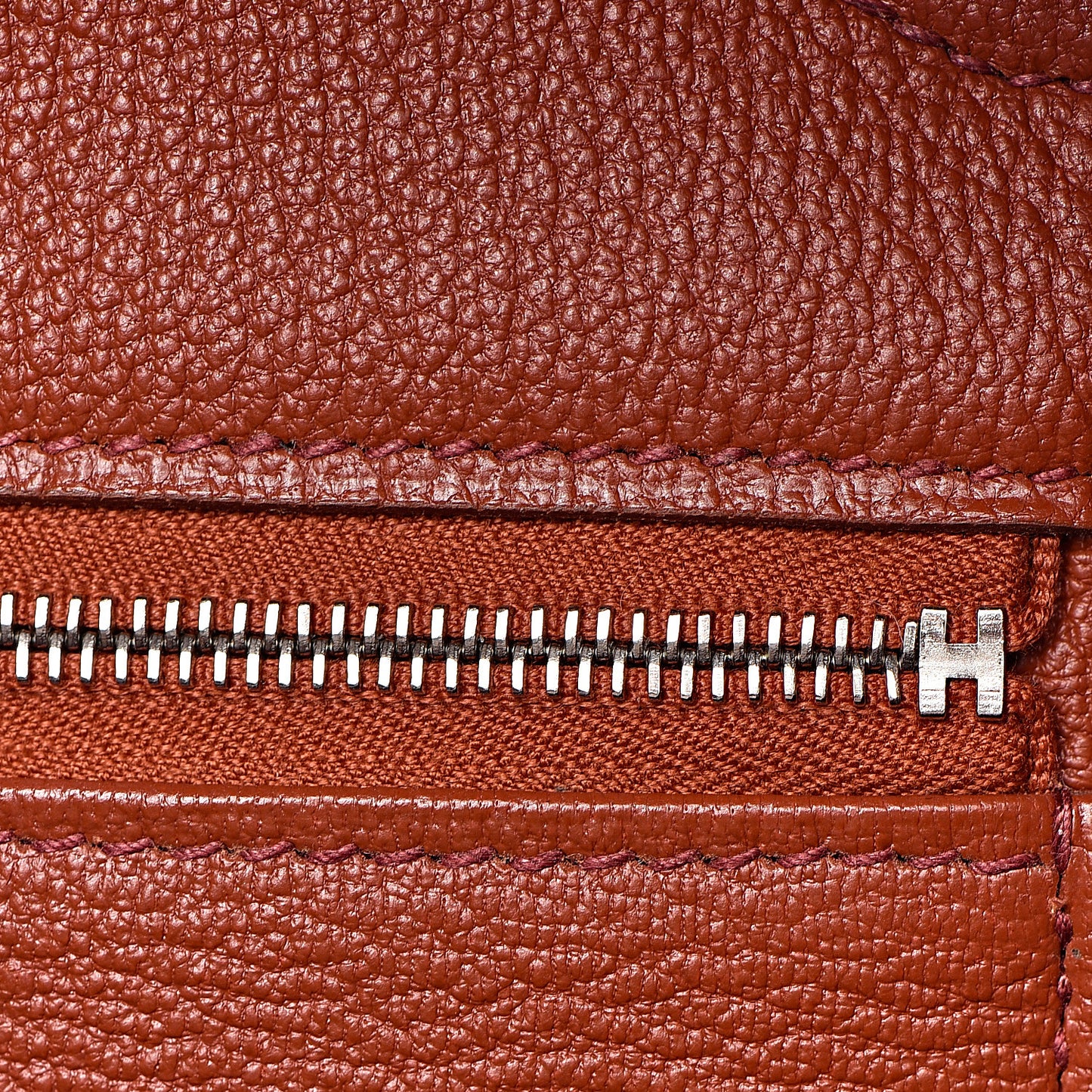 Taurillon Clemence Birkin 35 Rouge Venetian