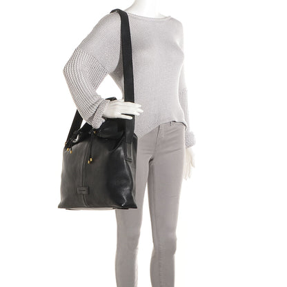 Alexander McQueen Lambskin Large De Manta Tote Black 2 of 9