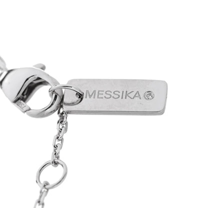 Messika 18K White Gold Diamond Baby Move Pave Bracelet 4 of 5