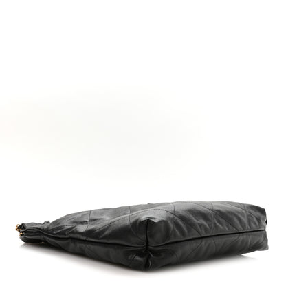 Chanel Shiny Caviar Quilted Monochrome Chanel 22 Black 5 of 11