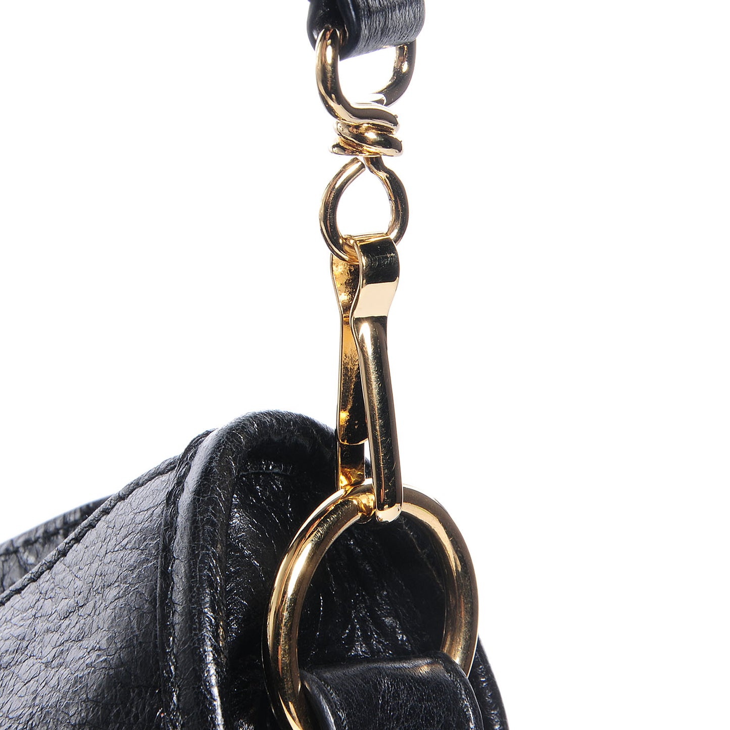 Agneau Giant 12 Gold Hardware City Black