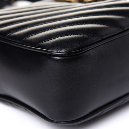 Saint Laurent Calfskin Matelasse Monogram Lou Camera Bag Black 8 of 9