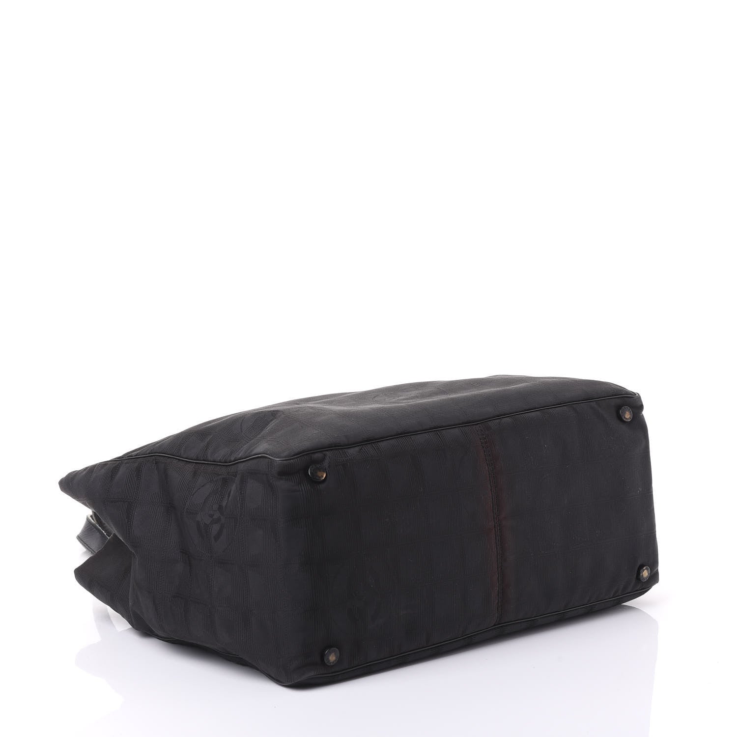 Chanel Nylon Large Travel Tote Black 3 of 12