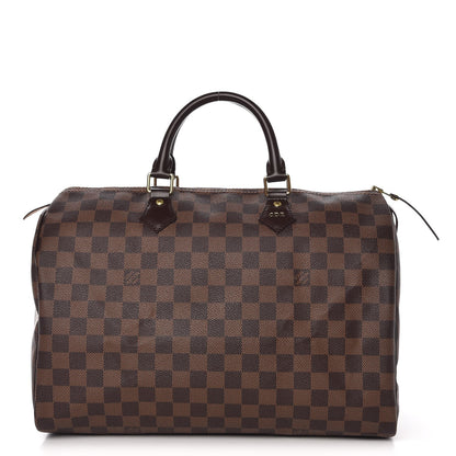 Louis Vuitton Damier Ebene Speedy 35 1 of 7