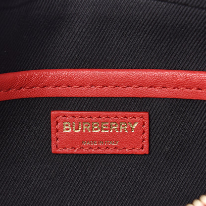 Burberry Lambskin Quilted Camera Bag Bright Red 5 of 9
