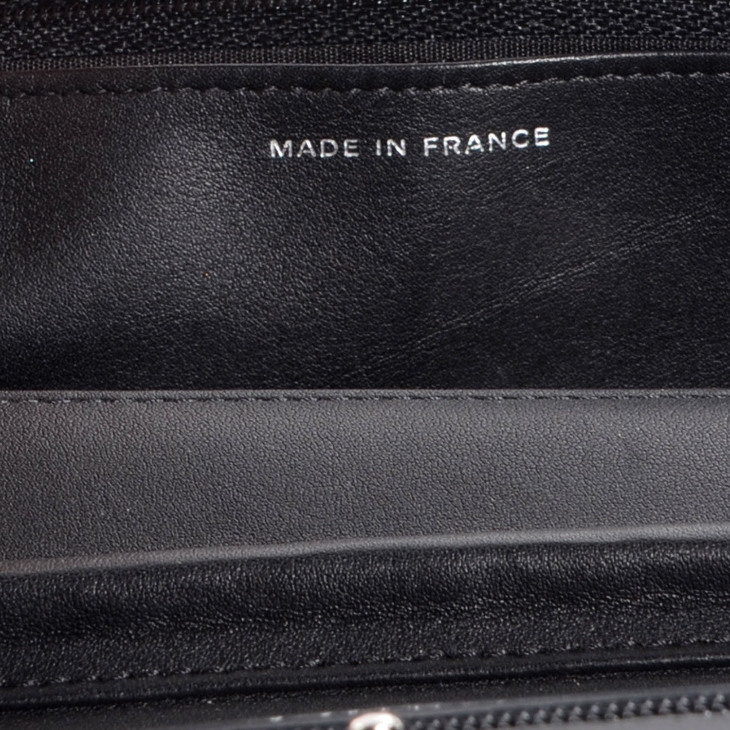 Chanel Caviar Timeless CC Wallet on Chain WOC Black 7 of 8